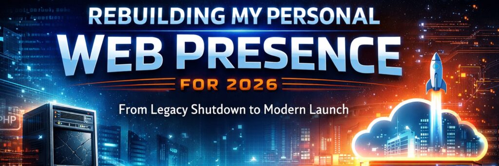 From Legacy to the Modern Web - Why I Rebuilt My Personal Sites